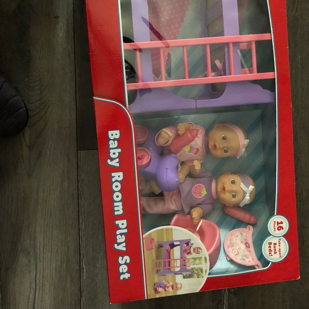 Baby doll toy set